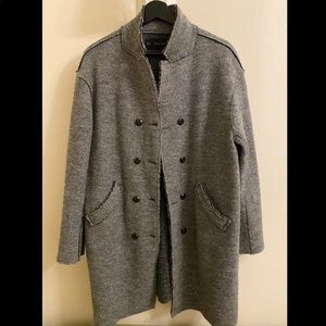 Zara wool blend coat